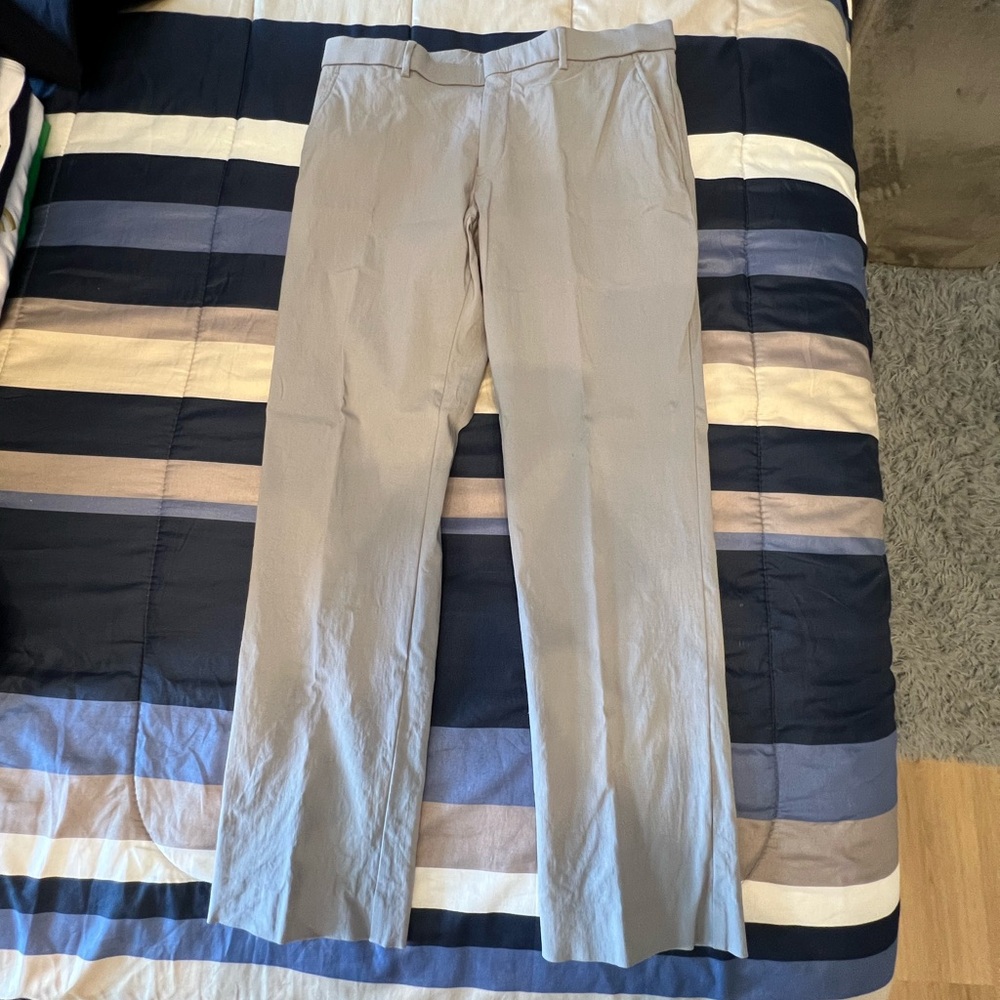 Tommy Hilfiger Men's Gray Dress Pants
